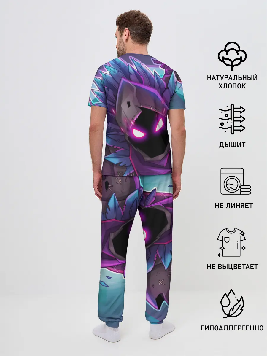 Мужская пижама с брюками / FORTNITE RAVEN | ФОРТНАЙТ ВОРОН