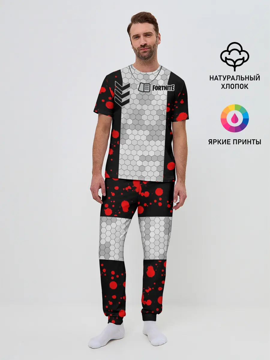 Мужская пижама с брюками / Fortnite: Штурмовик