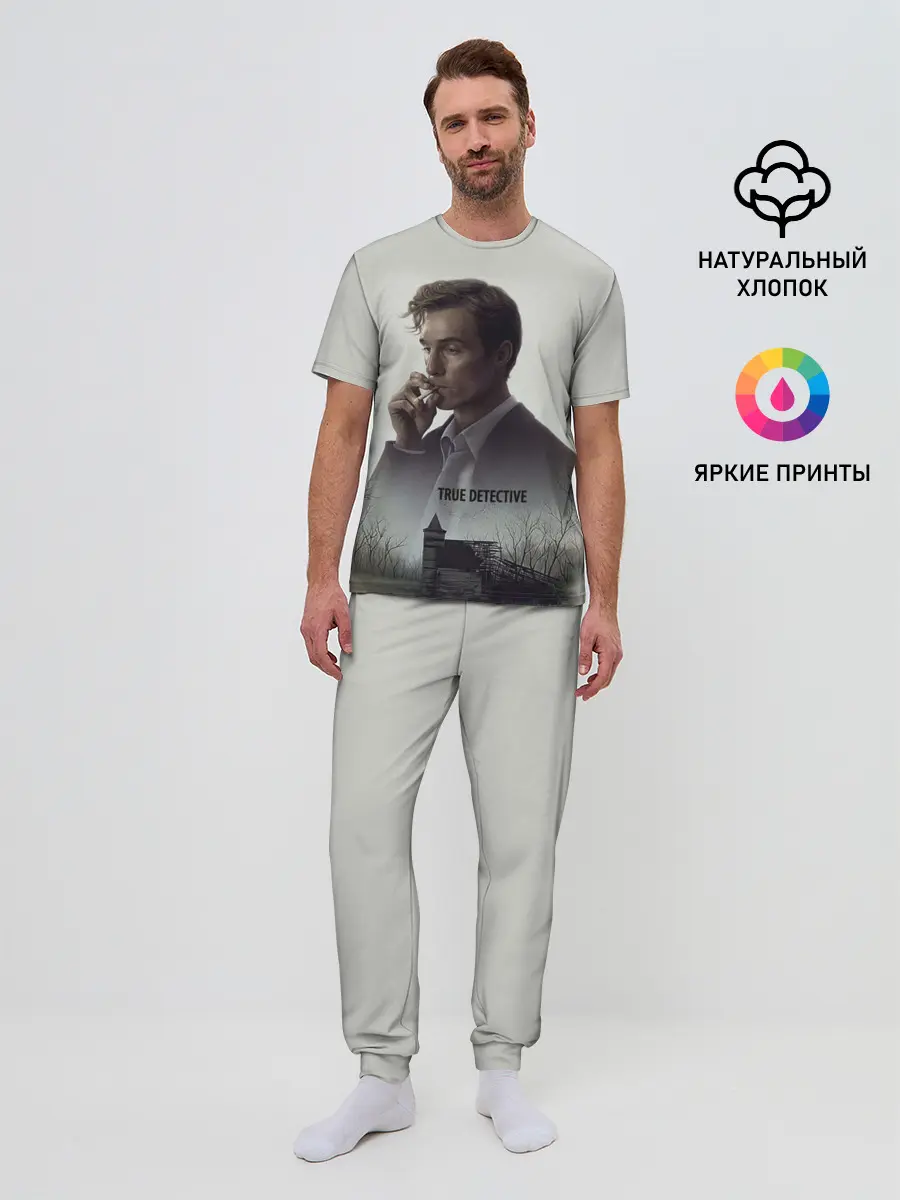 Мужская пижама с брюками / True Detective