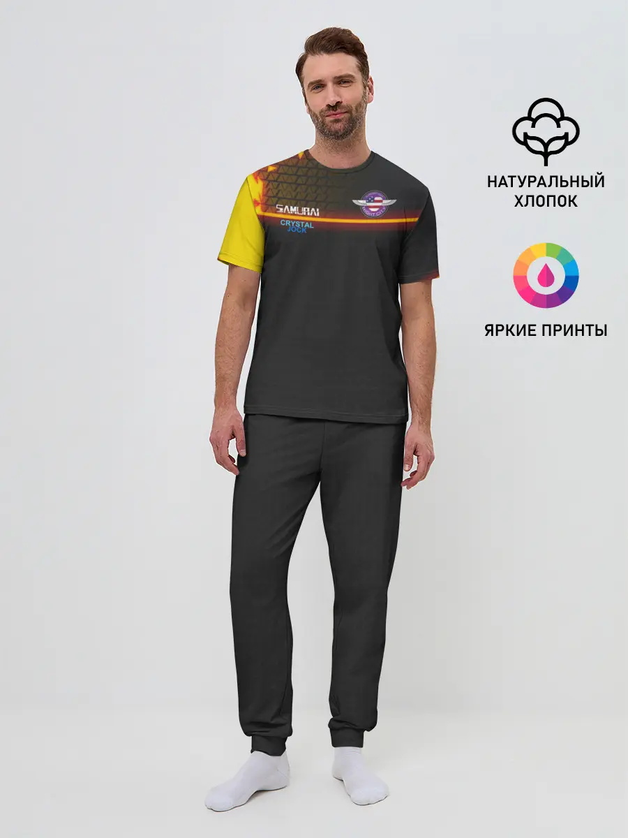 Мужская пижама с брюками / CYBERPUNK 2077 SAMURAI