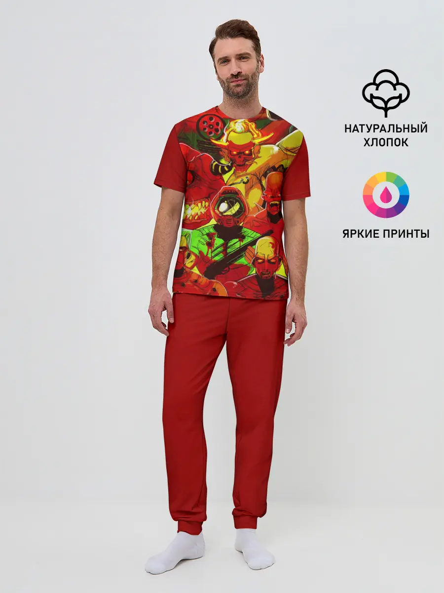 Мужская пижама с брюками / DOOM