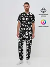 Мужская пижама с брюками / Глаза