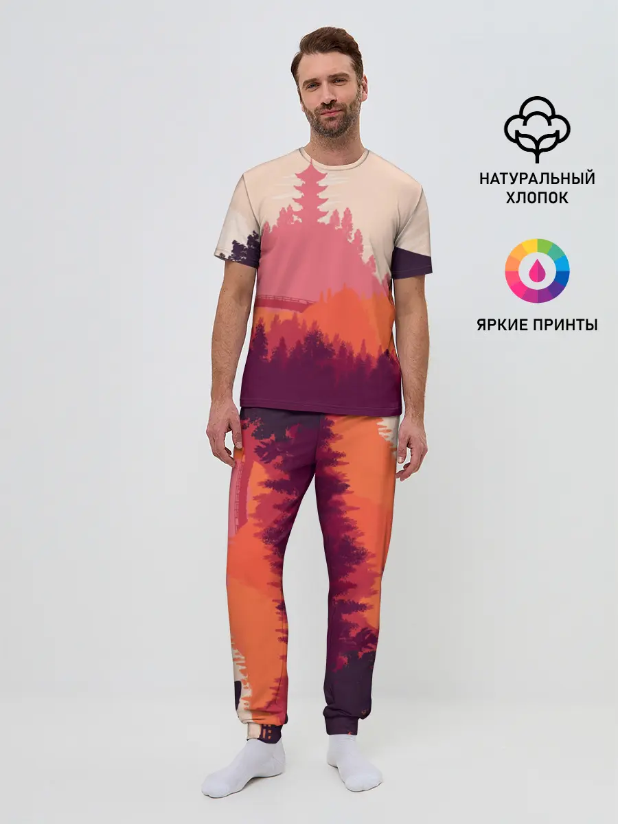 Мужская пижама с брюками / Firewatch