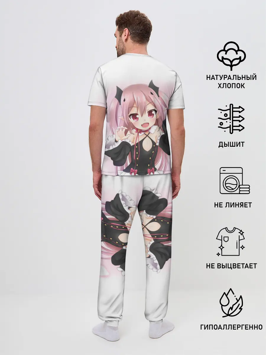 Мужская пижама с брюками / Милый вампир