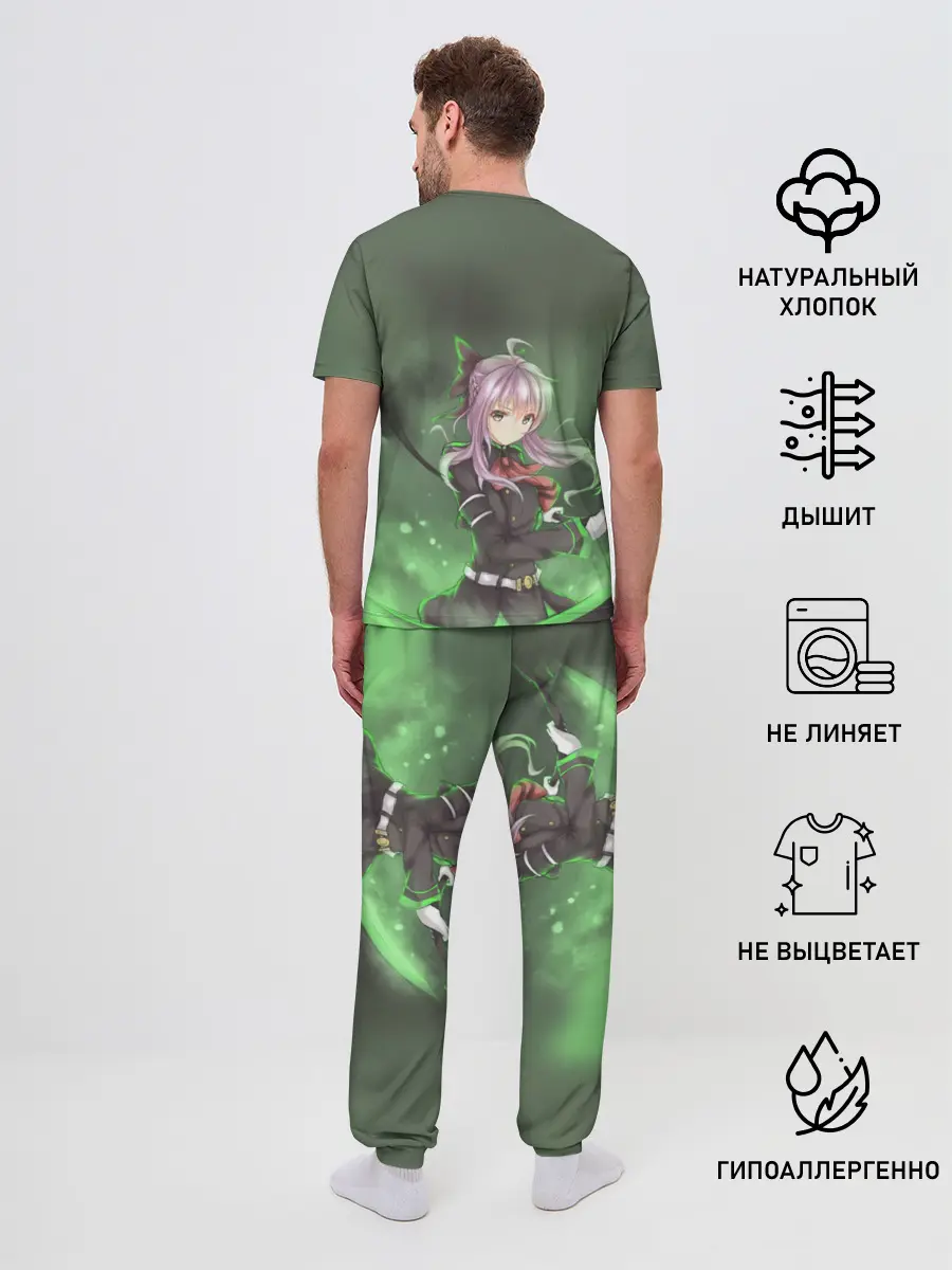 Мужская пижама с брюками / Шиноа Хиираги