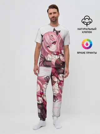 Мужская пижама с брюками / Крул Цепеш