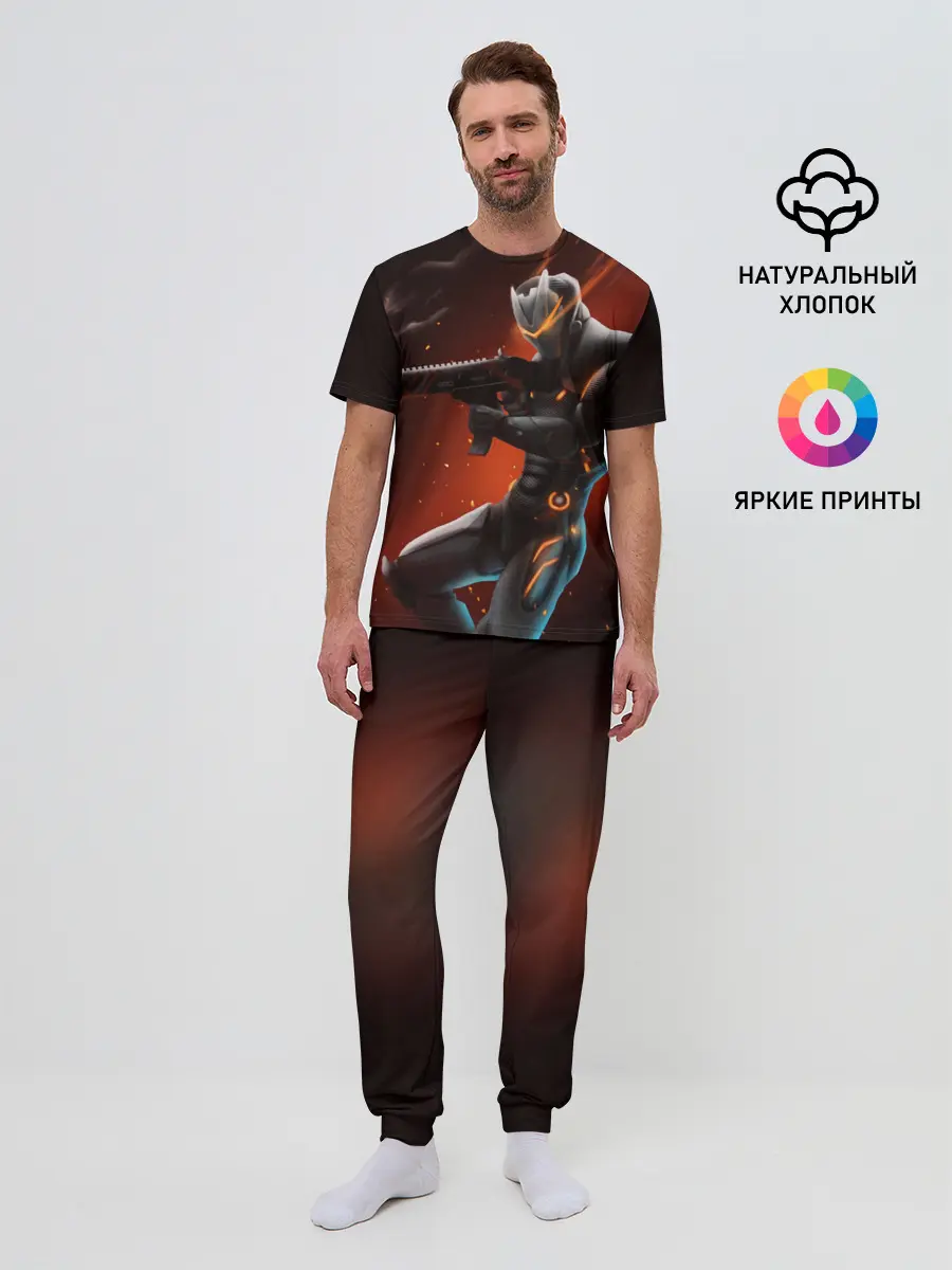 Мужская пижама с брюками / Omega / Fortnite