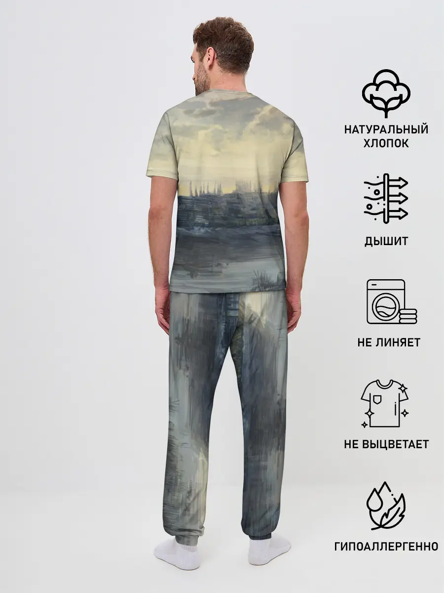 Мужская пижама с брюками / The Witcher 3: Wild Hunt