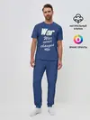 Мужская пижама с брюками / WAR NEVER CHANGES