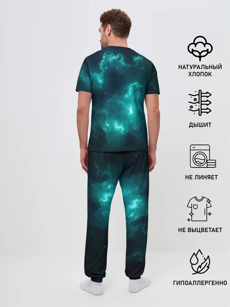 Мужская пижама с брюками / DEATH STRANDING SPACE