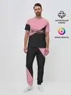 Мужская пижама с брюками / Black Pink