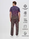 Мужская пижама с брюками / BTS