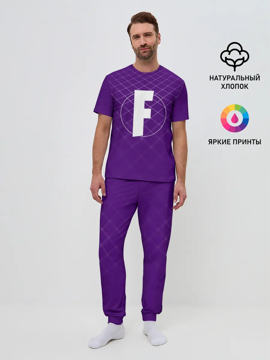 Мужская пижама с брюками / FORNITE