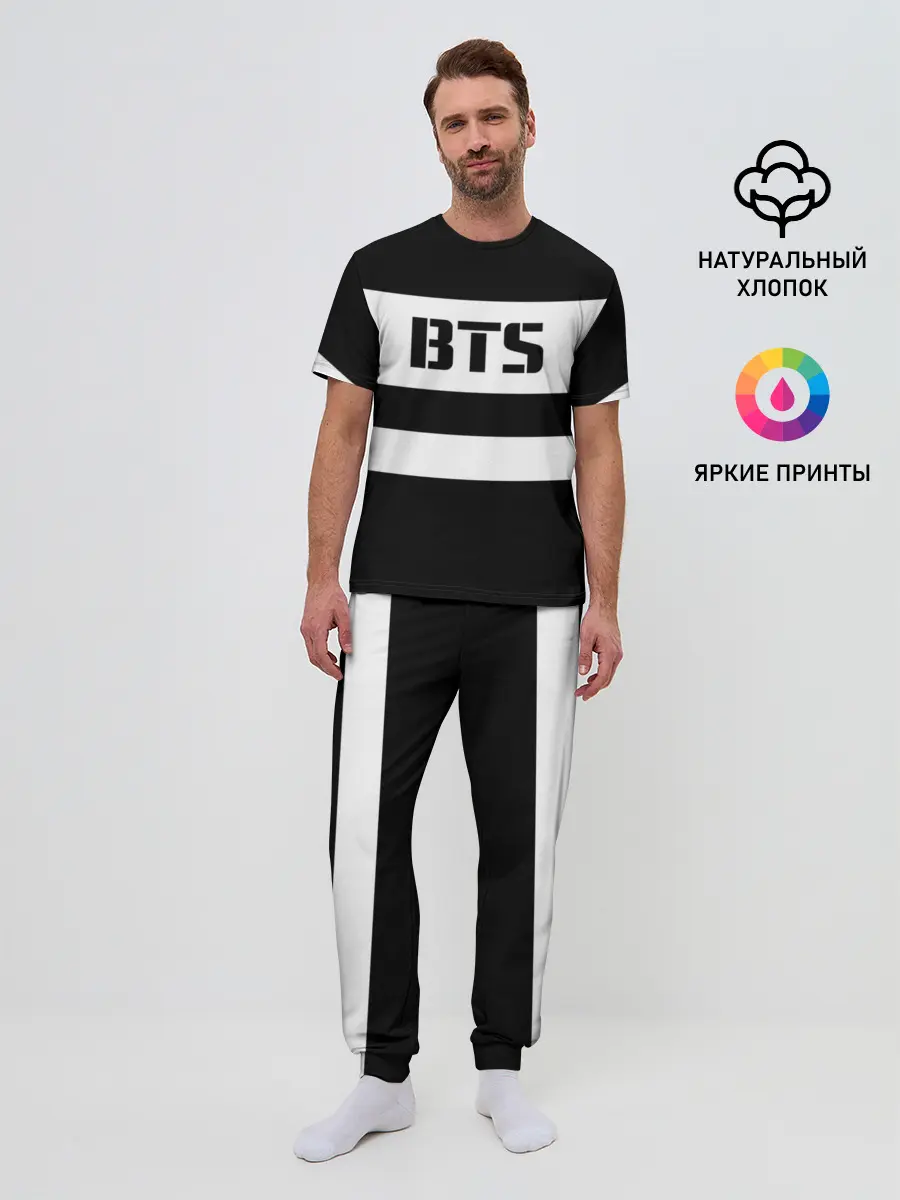 Мужская пижама с брюками / BTS