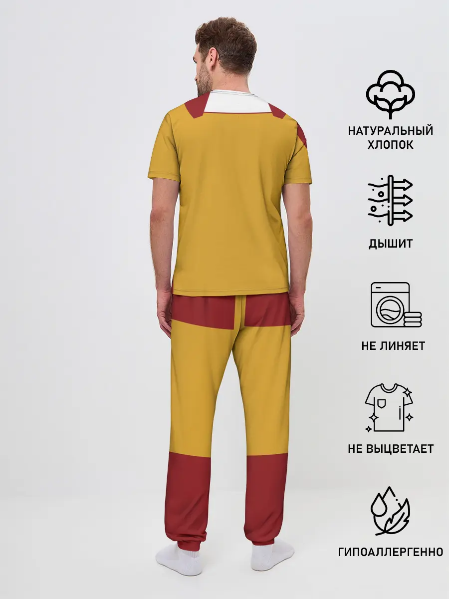 Мужская пижама с брюками / ONE PUNCH MAN SAITAMA