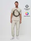 Мужская пижама с брюками / Пузико Ежика