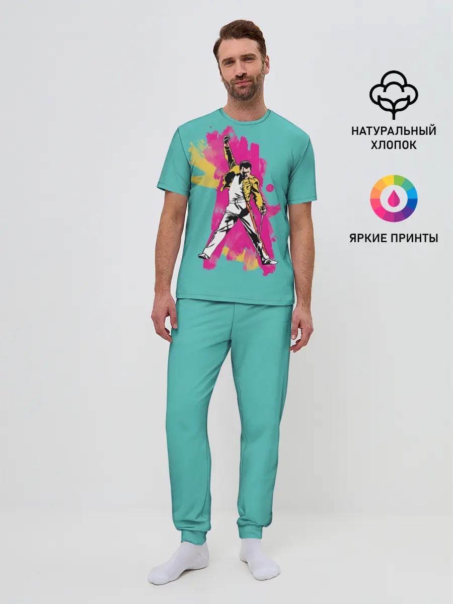 Мужская пижама с брюками / Freddi_