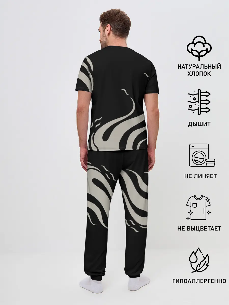 Мужская пижама с брюками / Slipknot