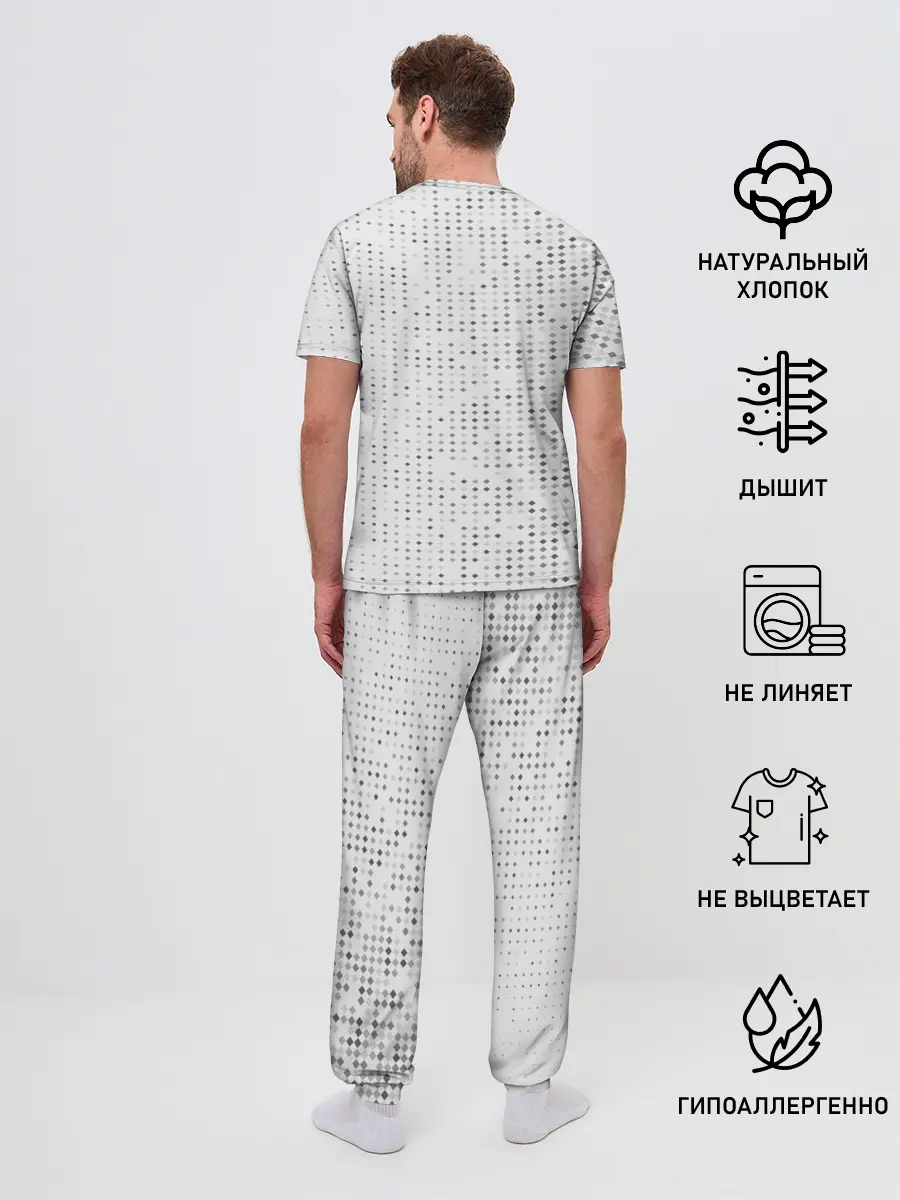 Мужская пижама с брюками / HENTAI - женский силуэт