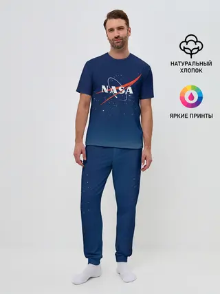 Мужская пижама с брюками / NASA