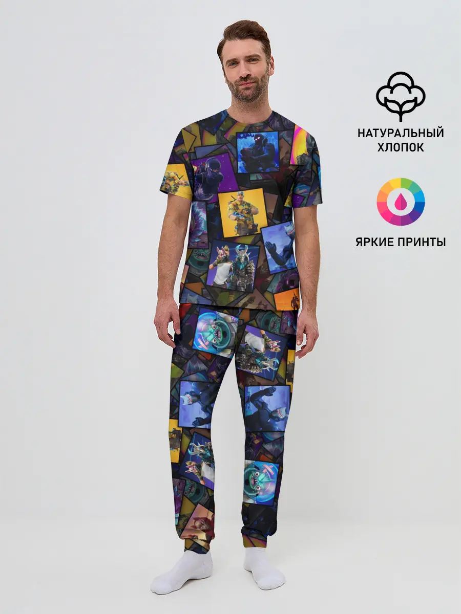 Мужская пижама с брюками / FORTNITE | ФОРТНАЙТ