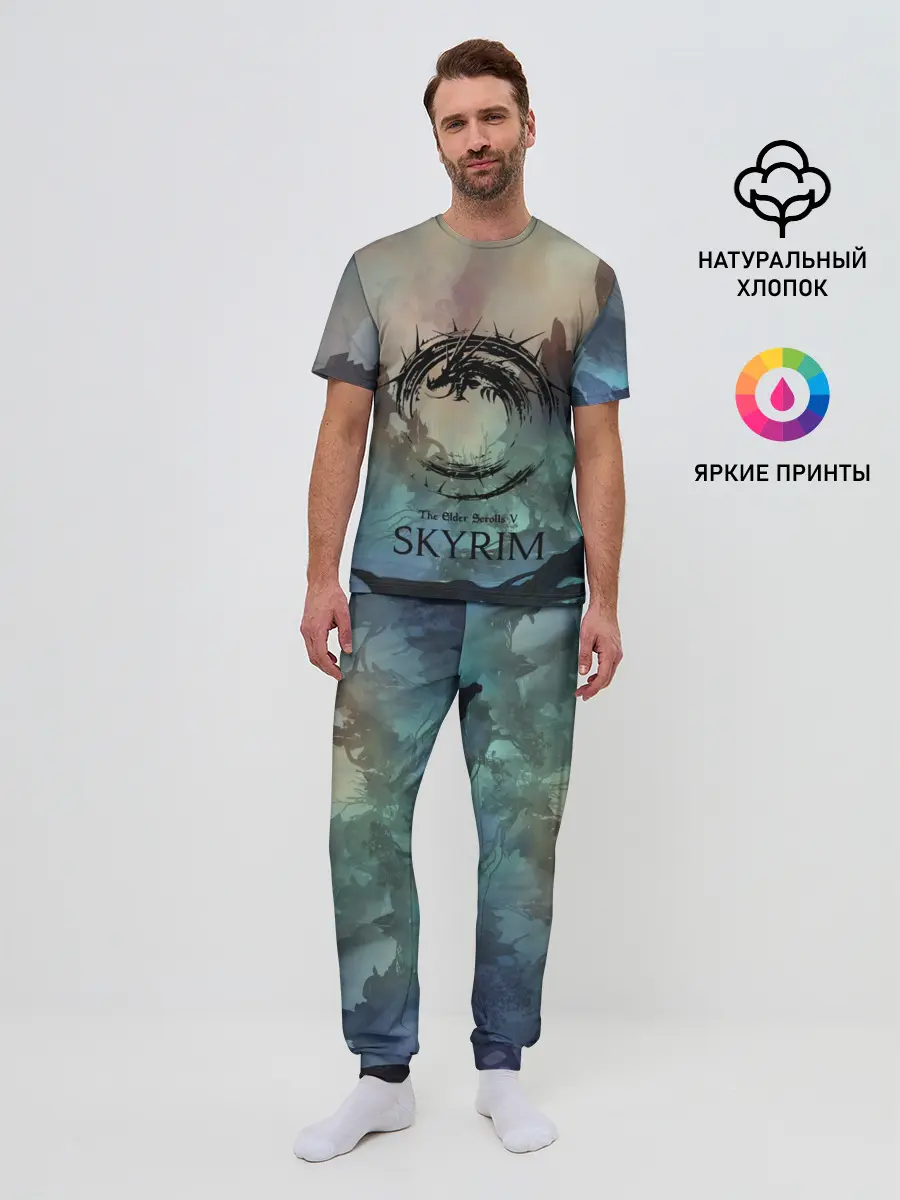 Мужская пижама с брюками / The Elder Scrolls SKYRIM