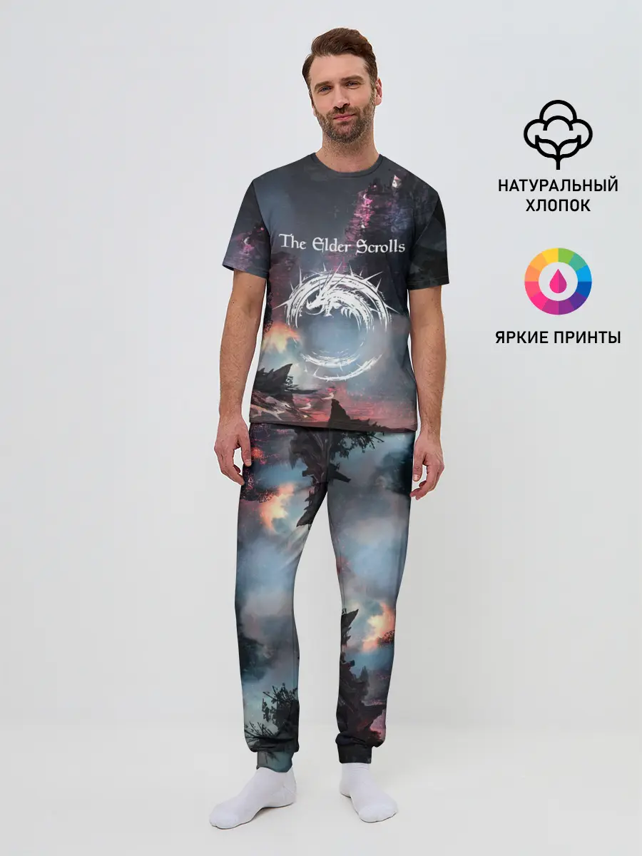 Мужская пижама с брюками / THE ELDER SCROLLS