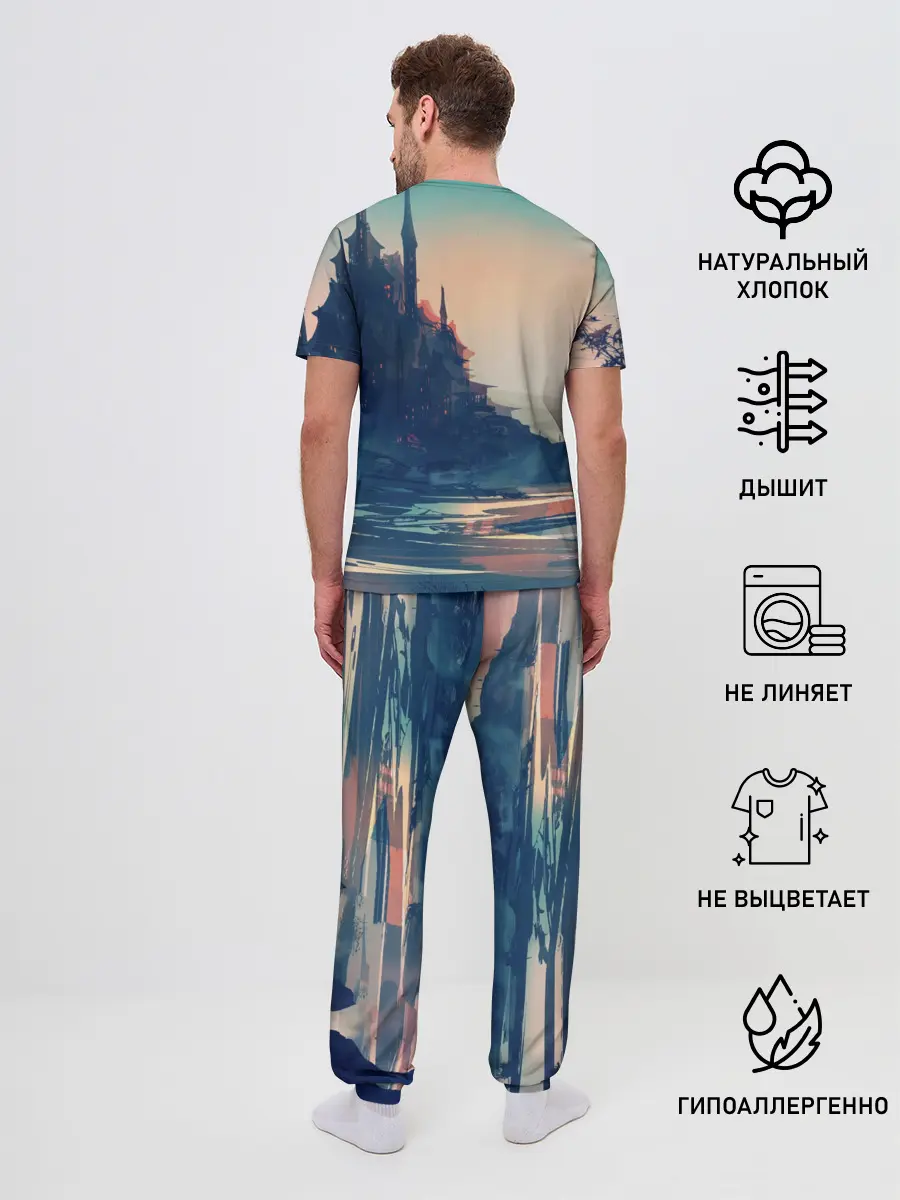 Мужская пижама с брюками / The Elder Scrolls