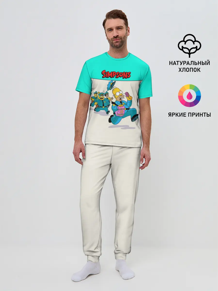 Мужская пижама с брюками / Эпичная Погоня