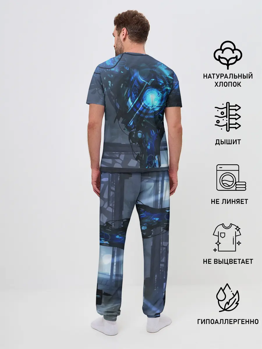 Мужская пижама с брюками / CYBERPUNK 2077