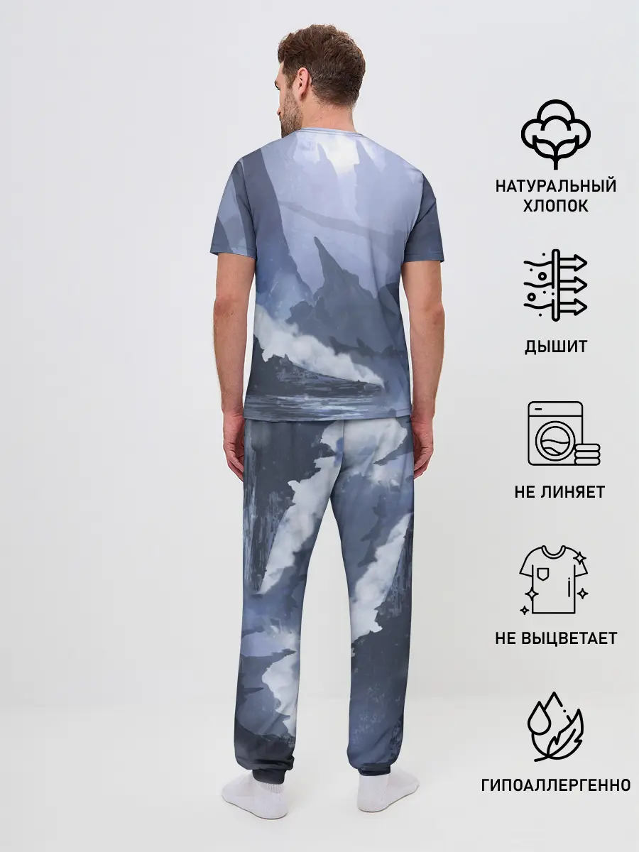 Мужская пижама с брюками / THE ELDER SCROLLS 5 SKYRIM