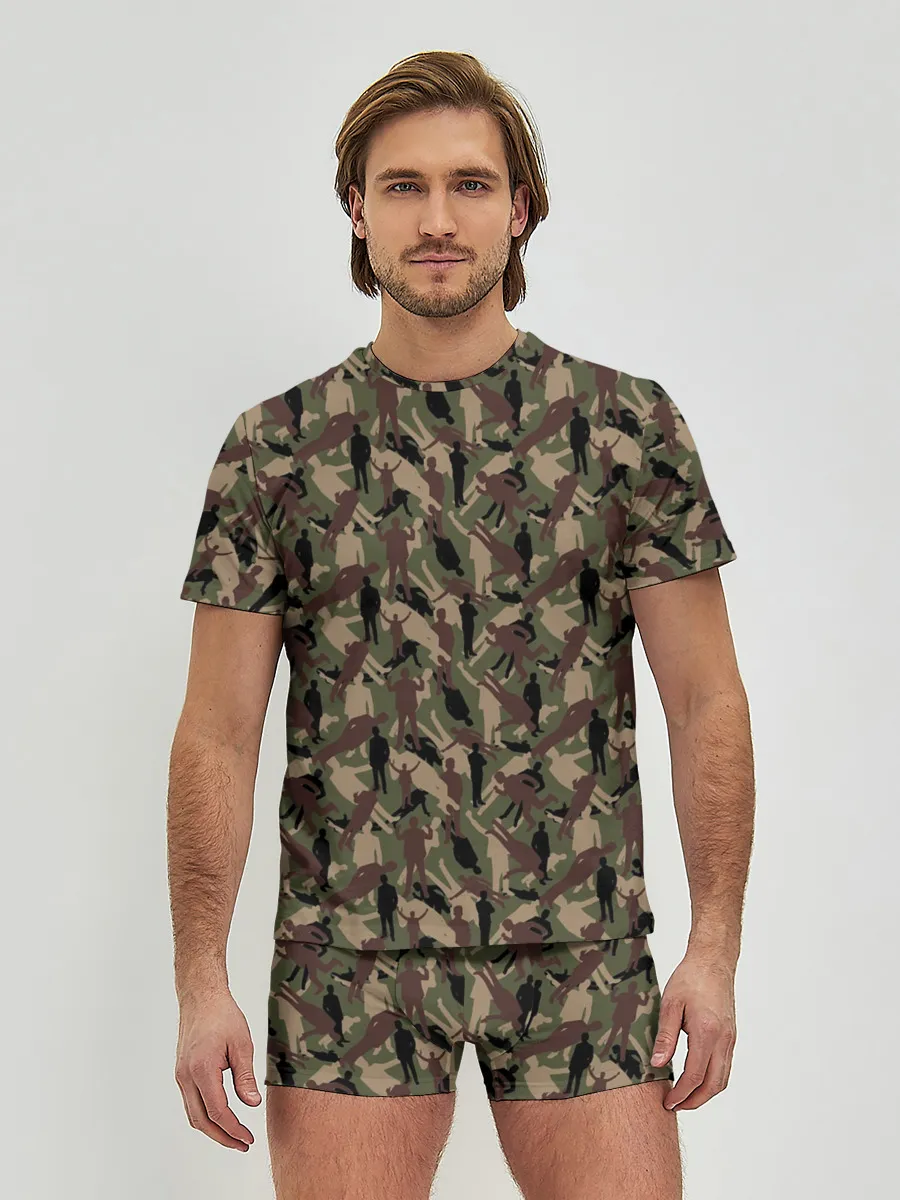 Мужские трусы с футболкой / Бизнесмен