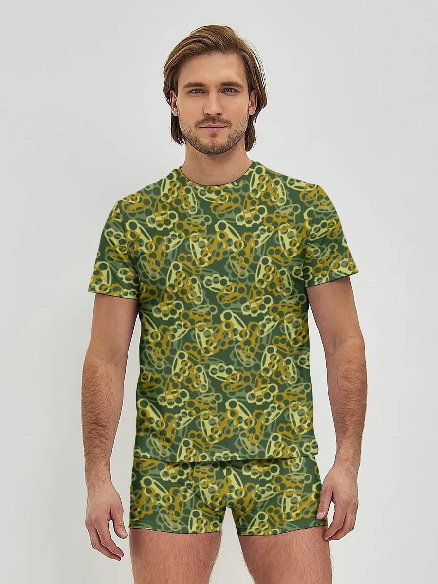 Мужские трусы с футболкой / Кастеты