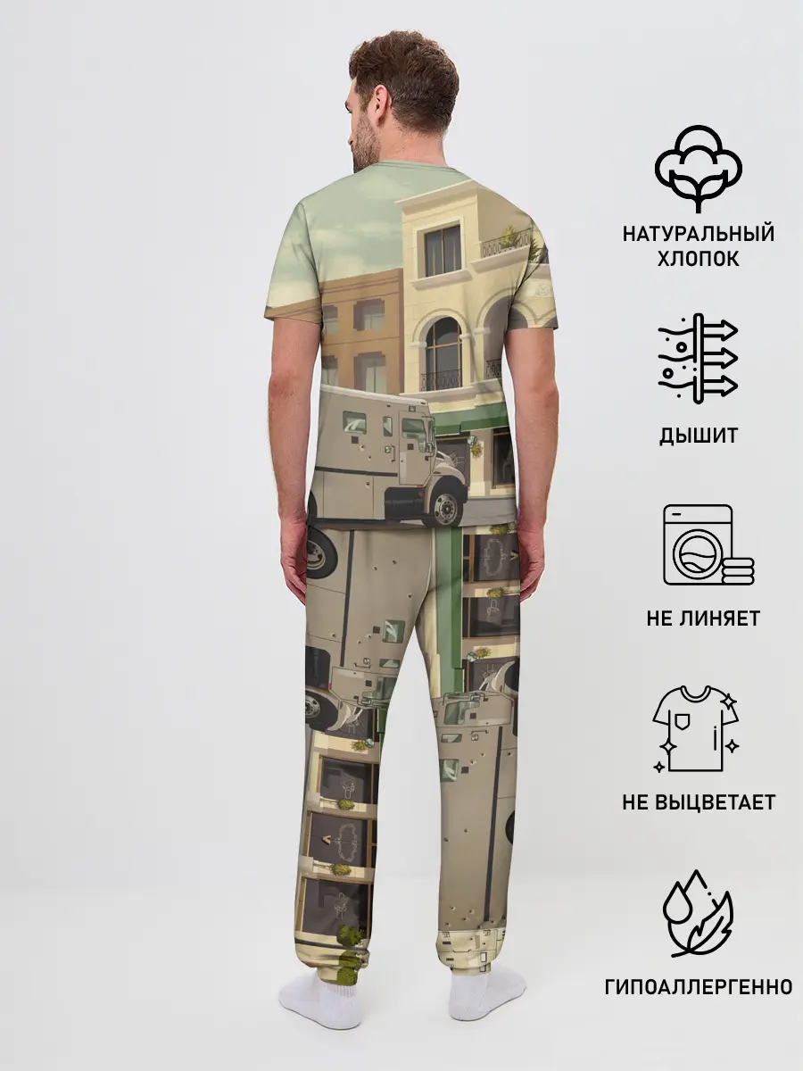 Мужская пижама с брюками / GTA V - Майкл