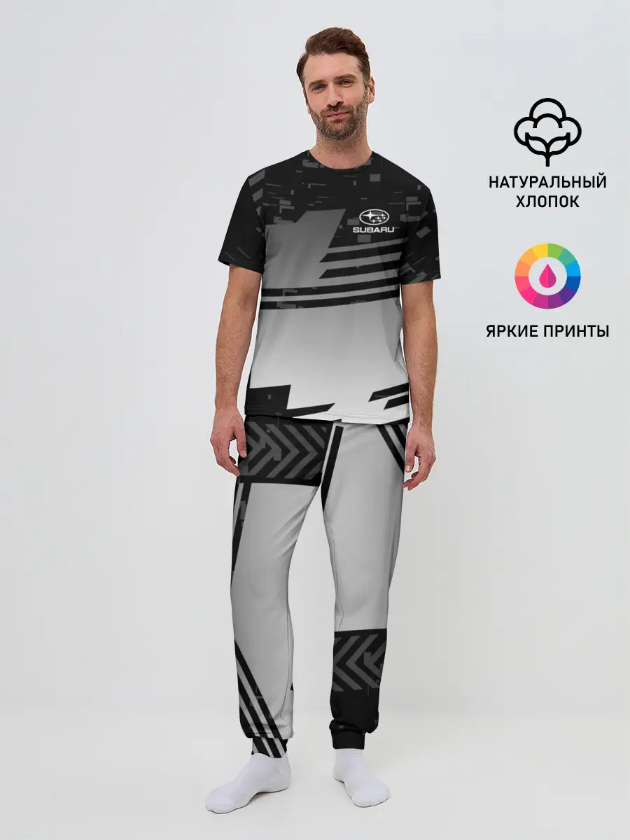 Мужская пижама с брюками / SUBARU SPORT