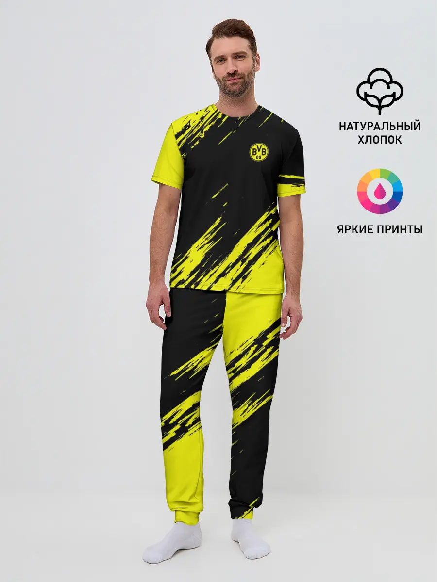 Мужская пижама с брюками / FC Borussia 2018 Original