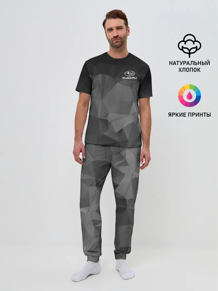 Мужская пижама с брюками / SUBARU SPORT