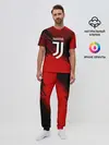 Мужская пижама с брюками / JUVENTUS SPORT RED