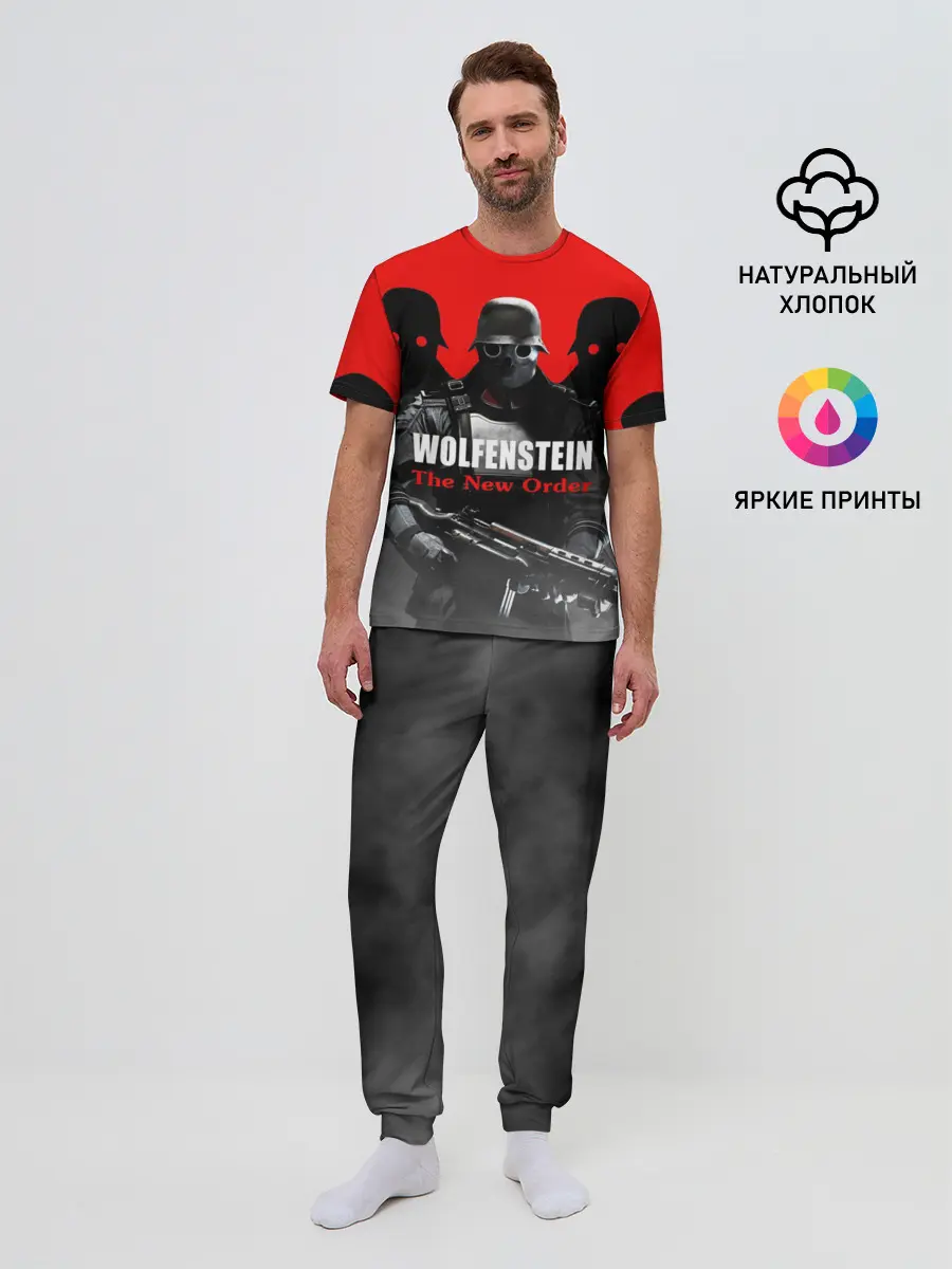 Мужская пижама с брюками / Wolfenstein: The New Order