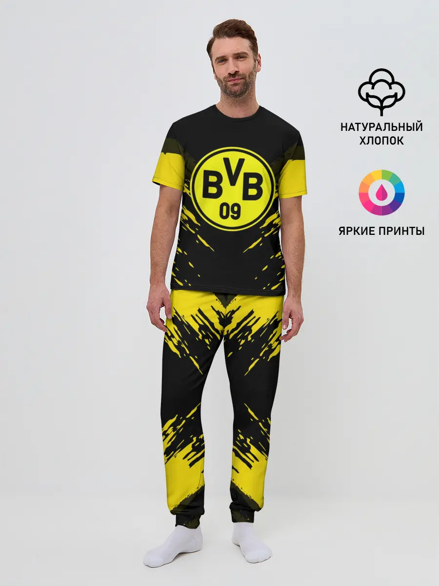 Мужская пижама с брюками / BORUSSIA SPORT