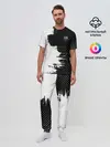 Мужская пижама с брюками / Barcelona uniform black 2018