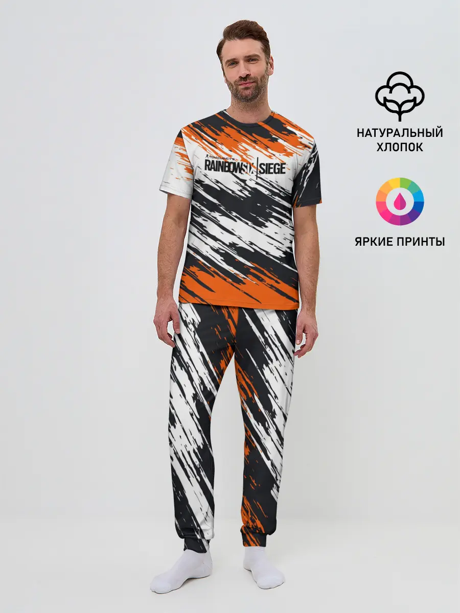 Мужская пижама с брюками / Rainbow Six Siege