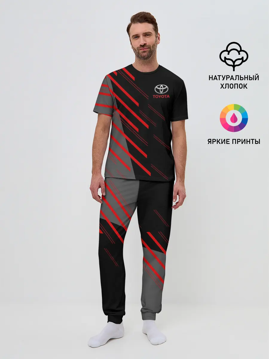 Мужская пижама с брюками / TOYOTA | ТОЙОТА