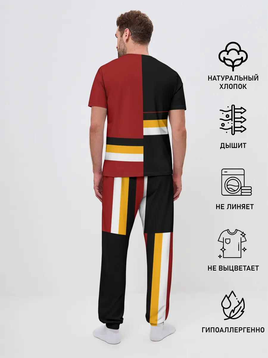 Мужская пижама с брюками / Russia