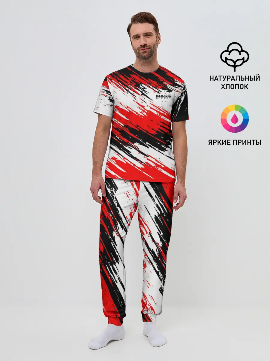 Мужская пижама с брюками / Mass Effect
