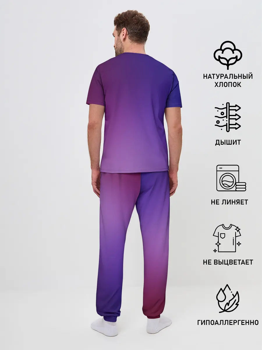 Мужская пижама с брюками / Anime Шарлотта