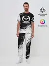 Мужская пижама с брюками / Mazda abstract sport