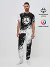 Мужская пижама с брюками / Mercedes abstract sport
