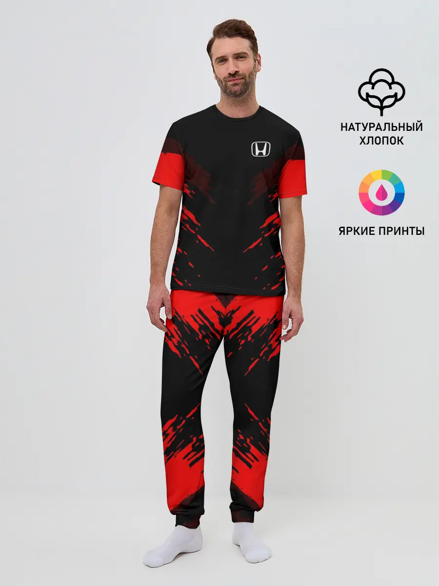 Мужская пижама с брюками / Honda SPORT