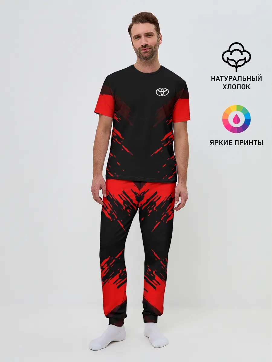 Мужская пижама с брюками / Toyota SPORT